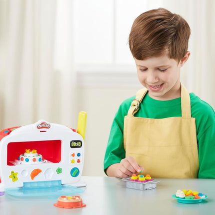 Play-Doh Kitchen Creations Magical Oven Play Food Set for Kids 3 Years and Up with Lights, Sounds, and 6 Non-Toxic Colors (Amazon Exclusive)