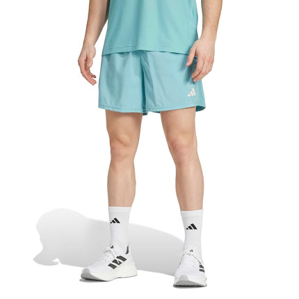 adidas Men's Own The Run Shorts, Mint ton, XS 7 in