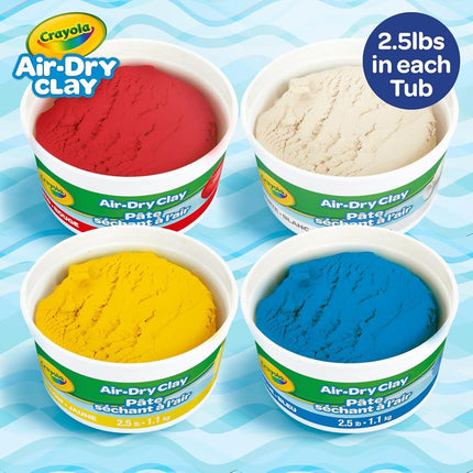 Crayola Classpack de Arcilla de Secado al Aire Multicolor de 4,5 kg