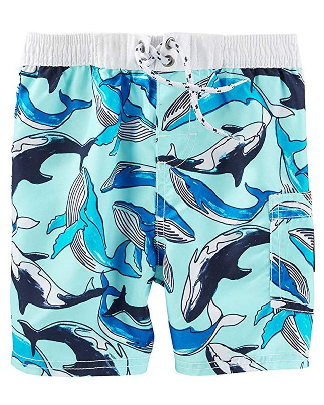 Osh Kosh B'Gosh Baby Boys Infant Blue Printed Swim