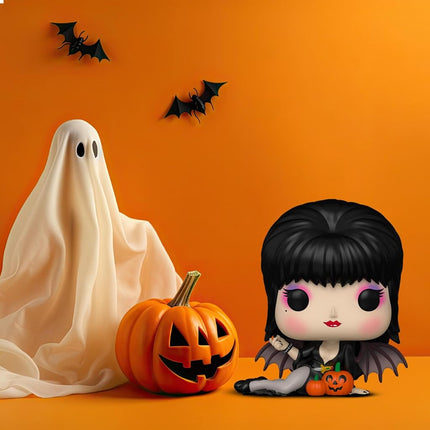 Funko POP! Icons: Elvira Mistress of the Dark - Elvira - Pumpkins