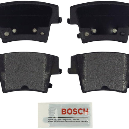 BOSCH BE1057A Blue Semi-Metallic Disc Brake Pad Set - Compatible With Select Chrysler 300; Dodge Challenger, Charger, Magnum; REAR