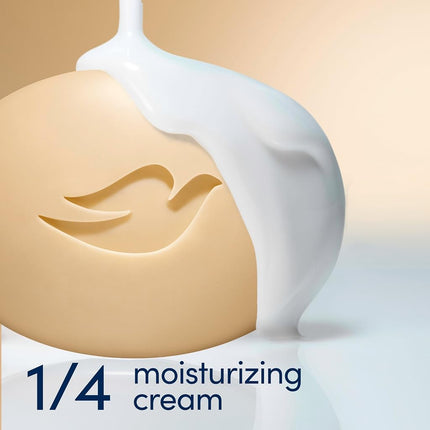 Dove Purely Pampering Beauty Bar More Moisturizing Than Traditional Bar Soaps Coconut Milk Made With 1/4 Moisturizing Cream 3.75 oz 8 Bars