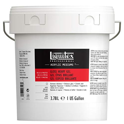 Liquitex 5123 5123 Gloss Heavy Gel Medium, 128-Oun