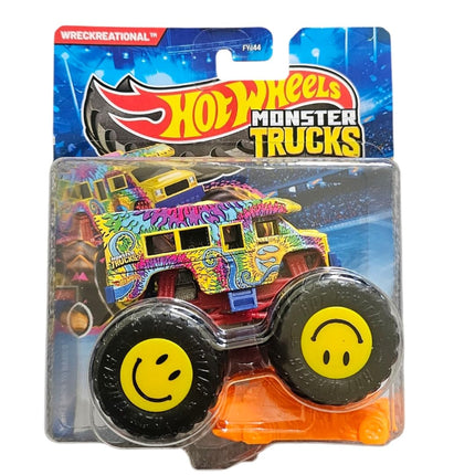 Hot Wheels Monster Trucks, Wreckreational Tie-Dye 