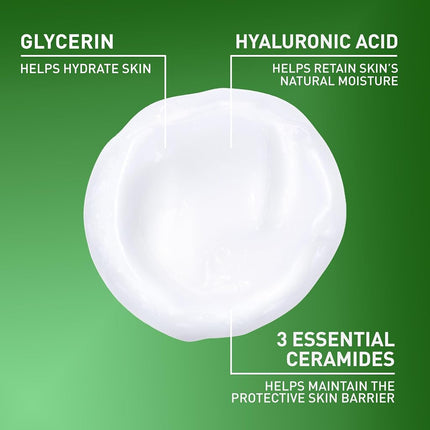 CeraVe Hydrating Facial Cleanser 16 oz for Daily Face Washing, Dry to Normal Skin