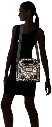 bebe Bolsa térmica reutilizable Coco para almuerzo, mochila casual, negra/dorada, talla única