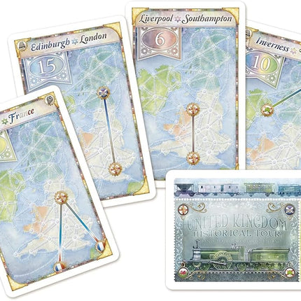 Days of Wonder Ticket to Ride Map Collection Volume 5 : United Kingdom Board Game, Multi, Standard (DO7223)