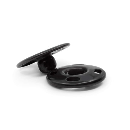 Dritz Sew-On Snaps, Black, Size 4