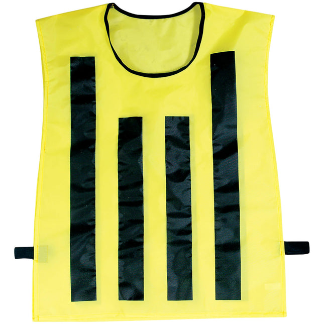 Champro Sideline Official Pinnies (3 Set), Yellow/Black