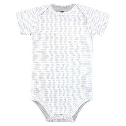 Hudson Baby Unisex Baby Cotton Bodysuits, Neutral Safari World, Preemie