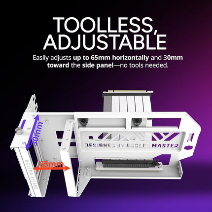 Cooler Master Vertical Graphics Card Holder Kit V3 - White