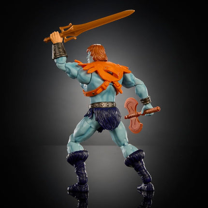 Masters of the Universe Masterverse Action Figure, Vintage Collection Faker, 7 Inch MOTU Blue-Skinned Robotic He-Man Villain with Accessories, JBP94