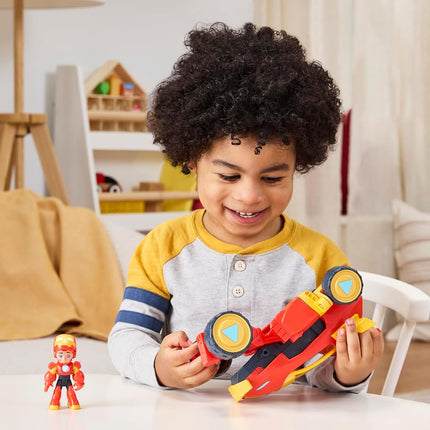 Iron Man and His Awesome Friends Marvel 2-in-1 Mech Suit & Vehicle, Action Figure & Vehicle