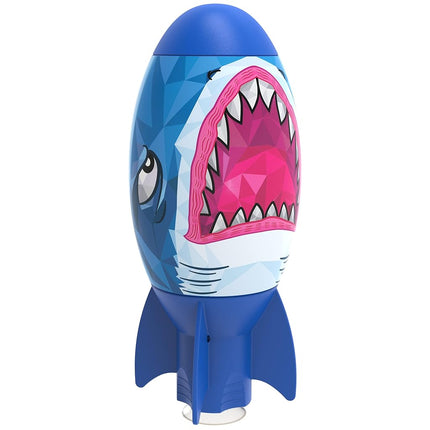 SwimWays Shark Rocket, Kids Pool Accessories & Torpedo Pool Toys, Water Rocket Outdoor Games for The Swimming Pool, Lake & Beach for Kids Ages 5 & Up