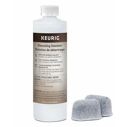 Keurig Care Kit Includes Descaling Solution & Wate