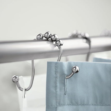 Moen CSR2169CH Triva Adjustable 48 to 72-Inch Curved Shower Curtain Rod, Chrome