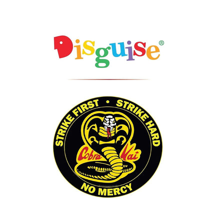 Disguise Official Premium Cobra Kai Costume Kids, Karate Kid Costume, Karate Suit Fancy Dress Up Outfit for Children World Book Day Costumes for Boys 7-8 Years
