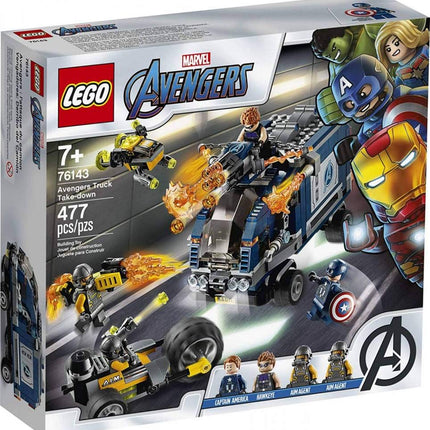 LEGO Marvel Avengers Truck Take-Down 76143 Captain