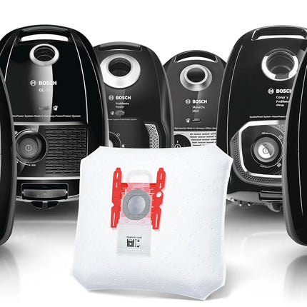 Bosch BBZ41FGALL Vacuum Bags Power Pro Tect Dustbag Type G All Suitable for All Bosch (Except Canister Vacuum Cleaner BSG8)