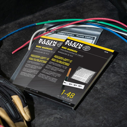 Wire Marker Book, 1-48 Klein Tools 56250