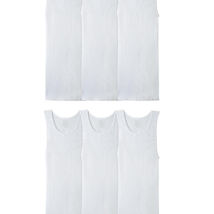 Fruit of the Loom Men's A-shirt Underwear, 6 Pack 