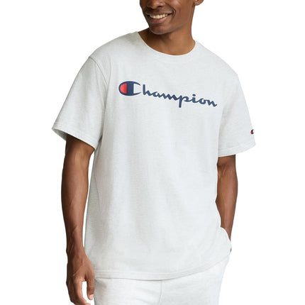 Champion Men's Heritage Tee Opaque T-Shirt, Gray, 