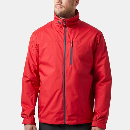 Helly Hansen Men's Crew Midlayer Jacket, Red 2.0, 3XL