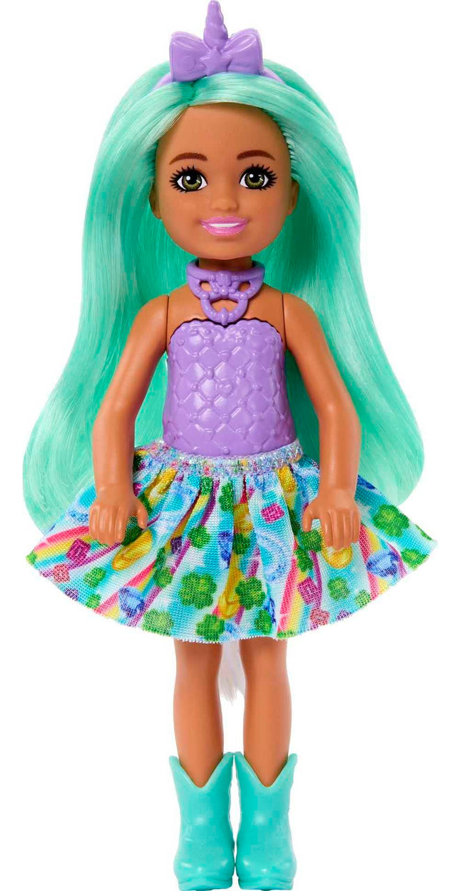 Barbie Dreamtopia Chelsea Unicorn Small Doll with 