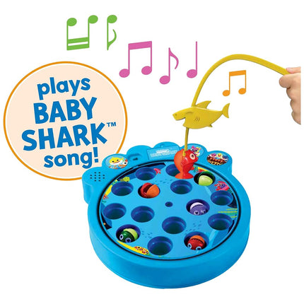 Spin Master Pinkfong Baby Shark Let's Go Hunt Musical Fishing Game Learning Educational Toy Preschool Board Game Summer Toy, for Families and Kids Ages 4 and Up