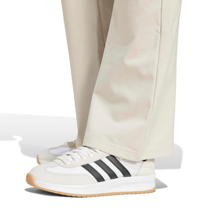adidas Women's Essentials Small Logo Flared Leggings, Wonder Alumina/White, S