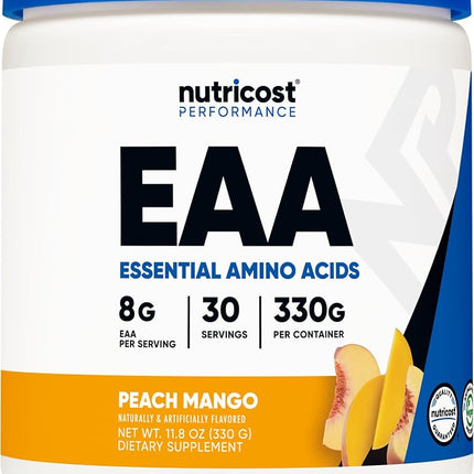 Nutricost EAA Powder 30 Servings (Peach Mango) - E