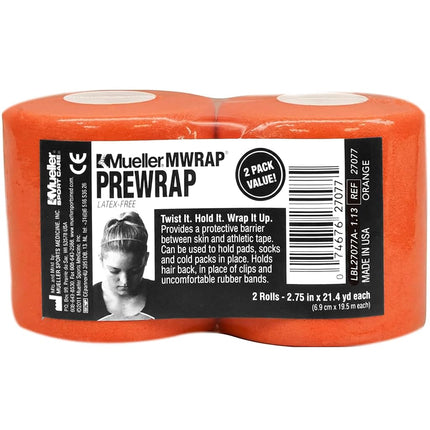 Mueller MWrap Latex-Free Prewrap, 2.75" X 21.4 Yd 