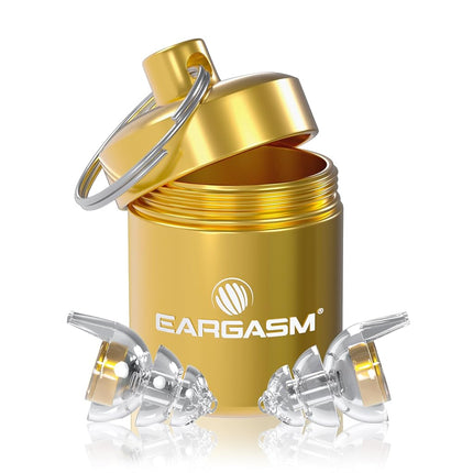 Eargasm Smaller Ears Gold Earplugs for Concerts, F