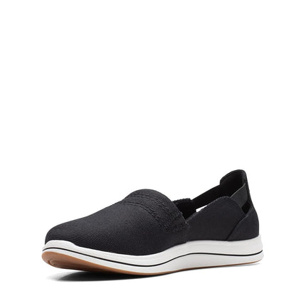 Clarks - Womens Breeze Step Ii Shoes, Color Black, Size: 5 UK Narrow