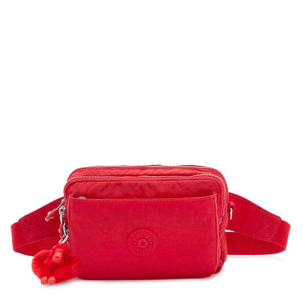 Sac bandoulière convertible Kipling Abanu Multi pour femme, rouge, taille unique