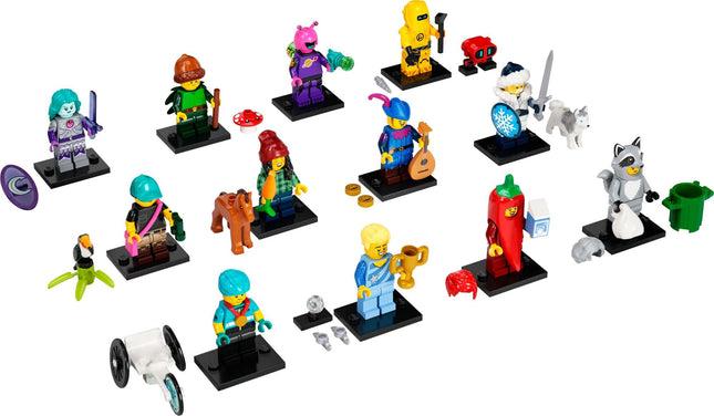 LEGO Minifigures Série 22 71032 Kit de construction édition limitée ; Jouets à collectionner pour un plaisir créatif pour les 5 ans et plus (1 sur 12 à collectionner)