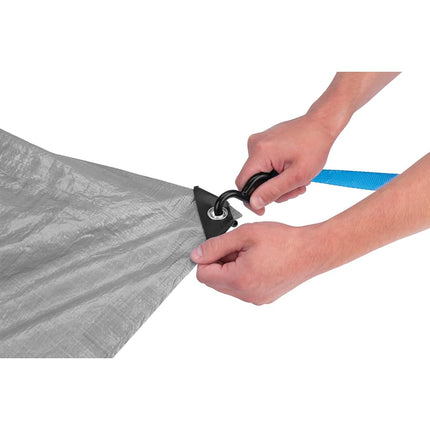 Performance Tool W7004 Tool, Aluminum, HD Silver, 8 x 10 Feet