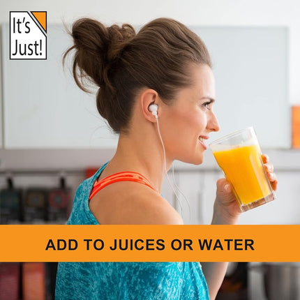 Just - Vitamina C (Ácido Ascórbico Puro) en Polvo, Nada Más, 312 g