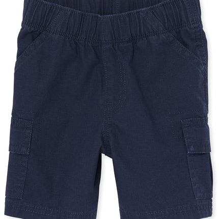 The Children's Place Baby Boys' and Toddler Pull on Cargo Shorts, Tidal Single, 18-24 Months