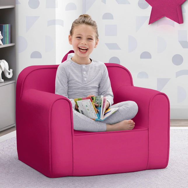 Delta Children Cozee Chair, Hot Pink- Age 18 Months and Up