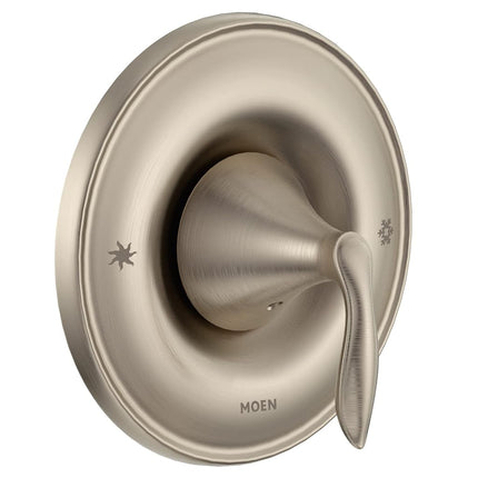 Moen T2131BN Eva Posi-Temp Valve Trim Kit Without Valve, Brushed Nickel