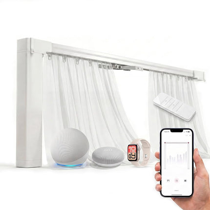 Quoya QL600 Motorised Smart Electric Curtain Track