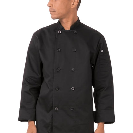Chef Works Men's Bastille Chef Coat (Bast)