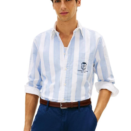 Tommy Hilfiger Men's Long Sleeve Oxford Shirts in 