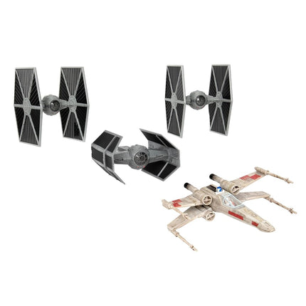 Star Wars Micro Galaxy Squadron DEATH STAR Trench Run Battle Pack - Four Vehicles plus Five Micro Figure Accessories (Amazon Exclusive)