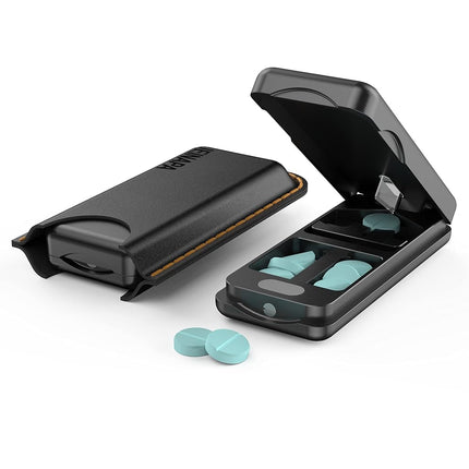 JEINAPA Pill Cutter with Auto Centering Device, Al