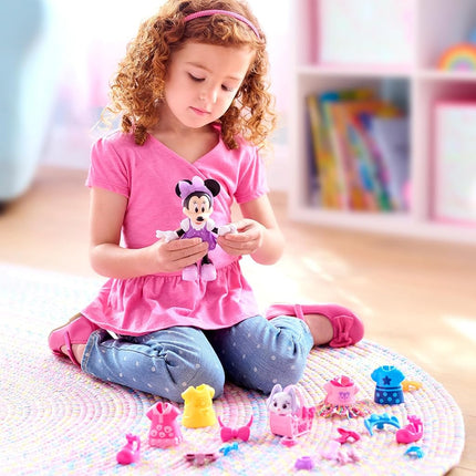 Coffret Minnie Mouse Paillettes et Glamour, Jouets pour enfants de 3 ans et plus, Cadeaux