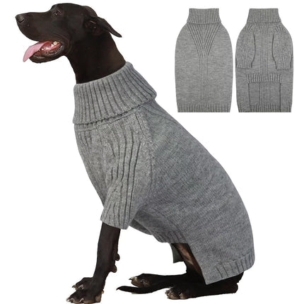 IECOii Extra Large Dog Sweater 4XL,Thermal Warm Do