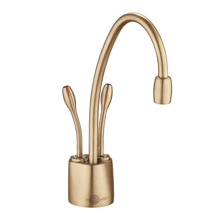 InSinkErator F-HC1100BB Distributeur d'eau chaude et froide contemporain Indulge, bronze brossé